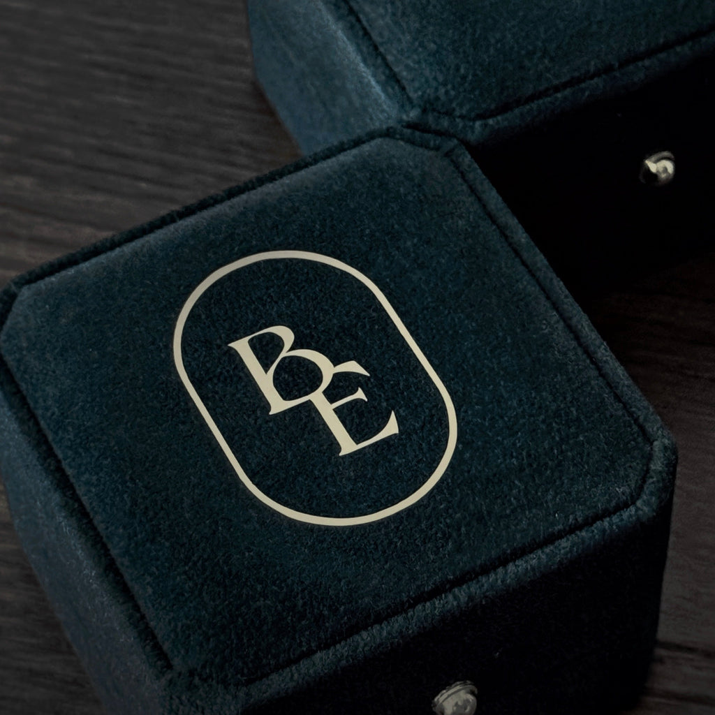 客製化燙金 Logo 戒指盒｜求婚結婚首選